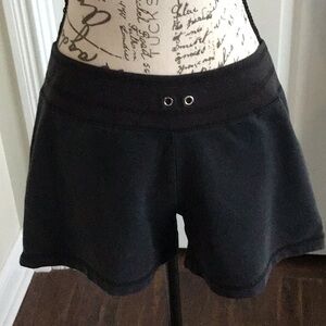 LA Sport knit casual athletic shorts  charcoal gray Sz S